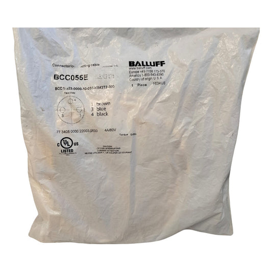 Balluff Bcc055e Bcc M323-0000-10-001-vx43t2-050 Cable