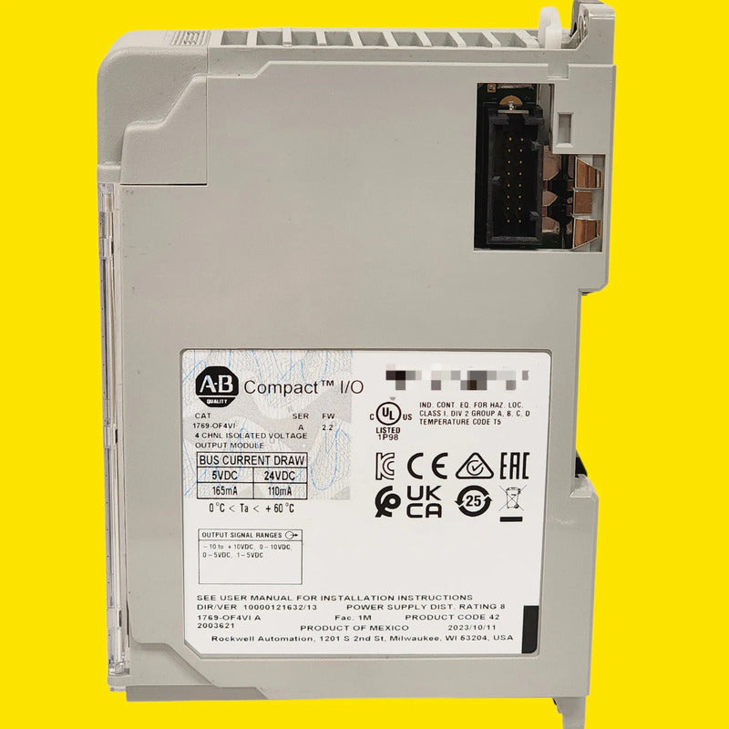Allen-bradley 1769-of4vi Compact I/o 4chnl Isolated Voltage