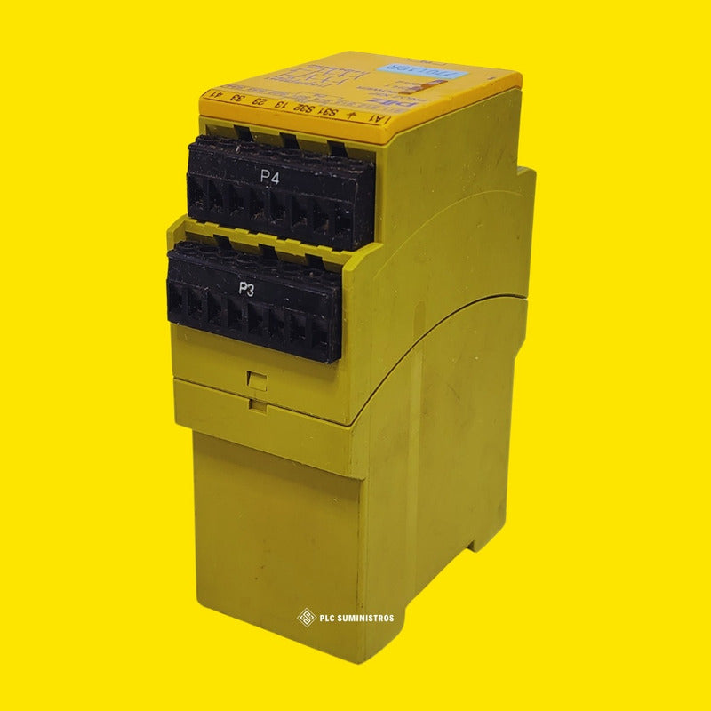 Pilz 77313 Pnoz X3p 24-24v Acdc 3n/o 1n/c 1so Rele De Segu