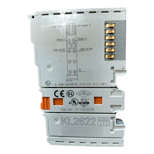 Beckhoff Kl2622 Pinza De Salida