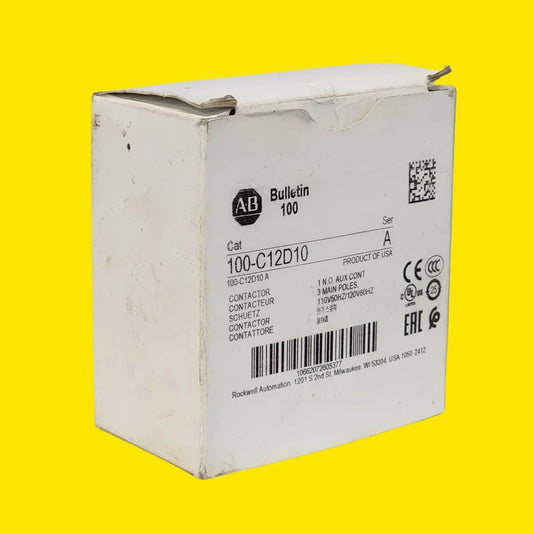 Contactor Allen-bradley 100-c12d10 12a 3 Polos 24v 50/60hz
