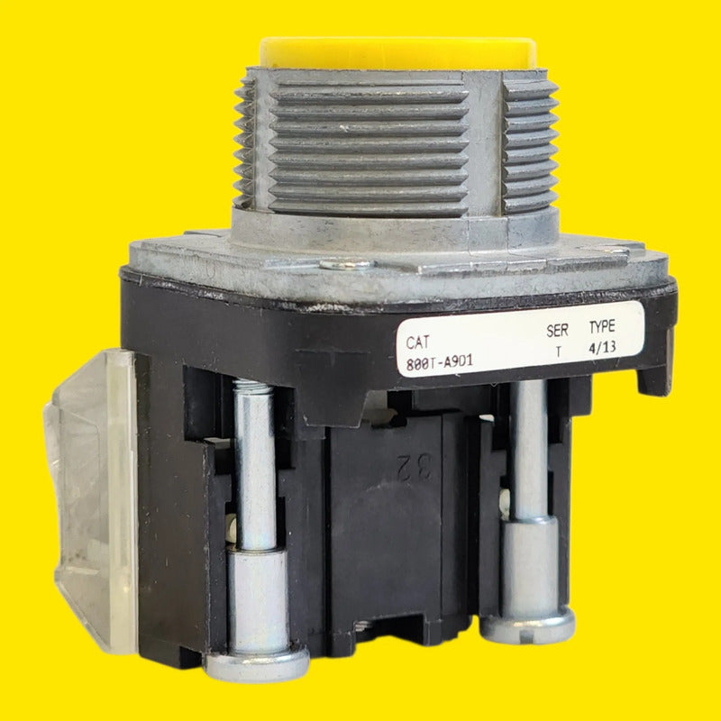Allen-bradley 800t-a9d1 Pulsador Amarillo 1na 30mm Amarillo