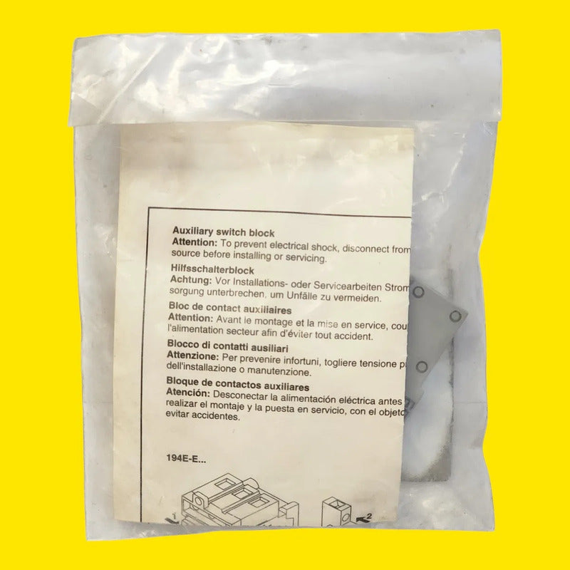 Bloque Contacto Auxiliar 194e-a-p11 Allen Bradley