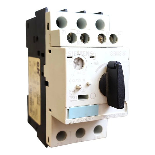 Siemens 3rv1021-1aa10 Guardamotor Sirius 1.1-1.6a 3 Polos 50hz/60hz