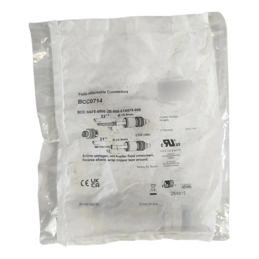 Balluff Bcc0714 Conector M12 Macho 5 Pines