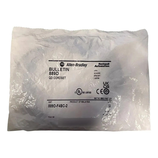 Allen-bradley 889d-f4bc-2 Cable M12 Hembra 4 Pines