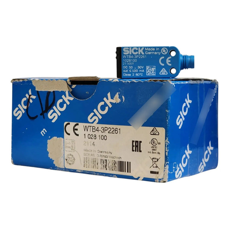 Sick Wtb4-3p2261 1028100 Sensor Fotoeléctrico Pnp