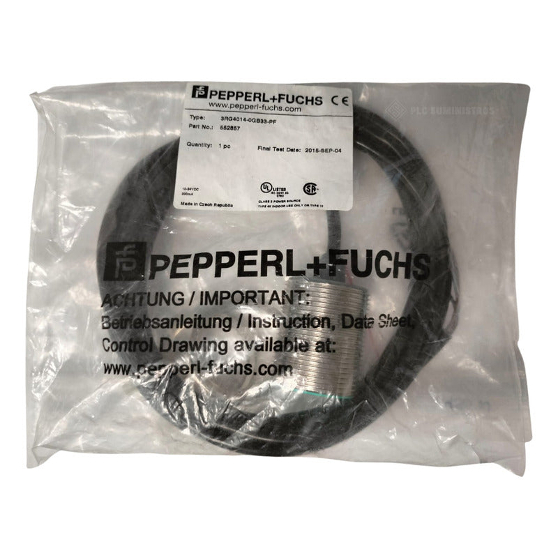 Pepperl+fuchs 3rg4014-0gb33-pf Sensor De Proximidad