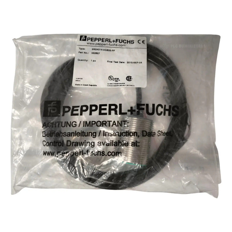 Pepperl+fuchs 3rg4014-0gb33-pf Sensor De Proximidad