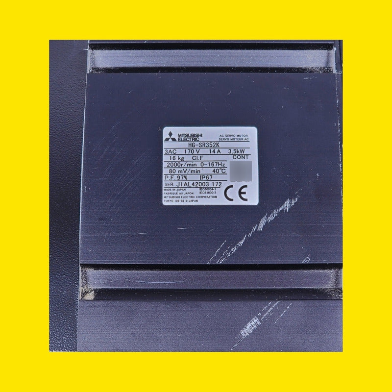 Mitsubishi Hg-sr352k Servomotor De Ca. Nuevo Sin Caja