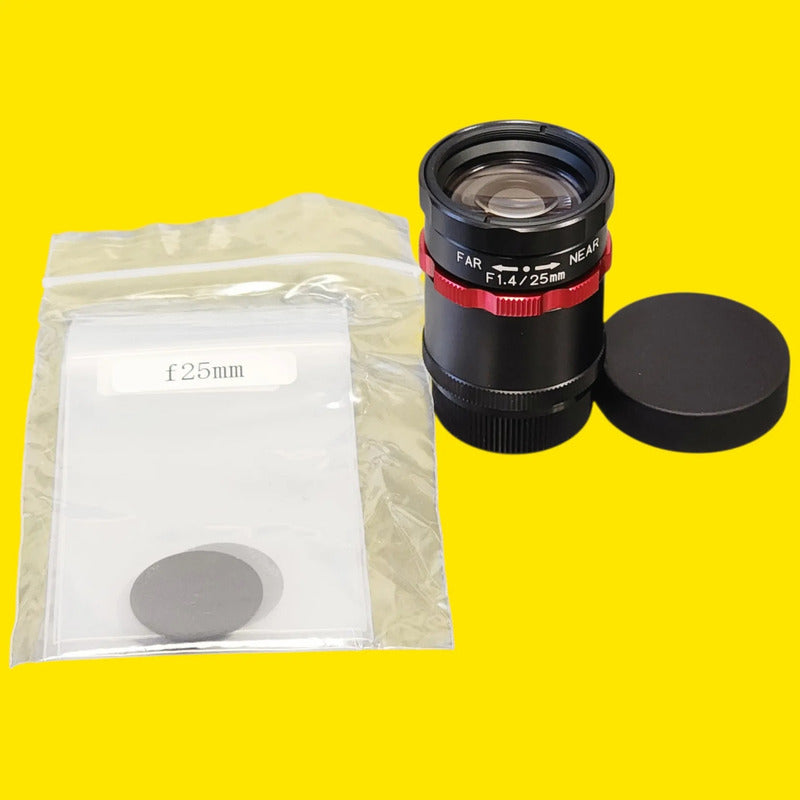 Keyence Ca-lh25p Lente De Alta Resolución Montura C C-mount Negro