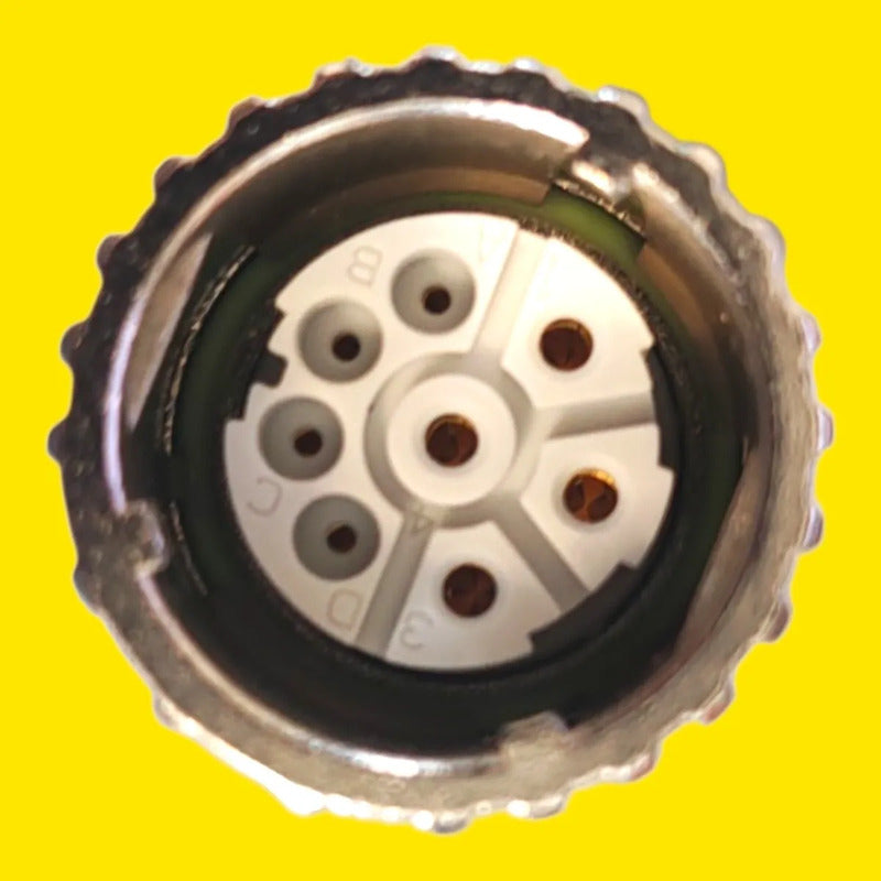 Phoenix Contact M23-7es198a8l24s 1628793 Conector M23 Plateado