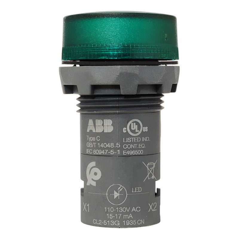 Luz Piloto Abb Cl2-515g Verde 24v Ac/dc 22mm Industrial