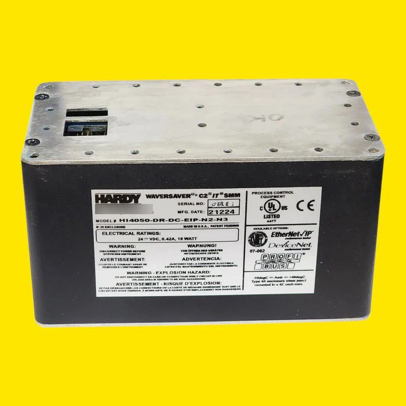 Indicador De Peso Hardy Hi4050-dr-dc-eip-n2-n3 Ethernet/ip Plateado