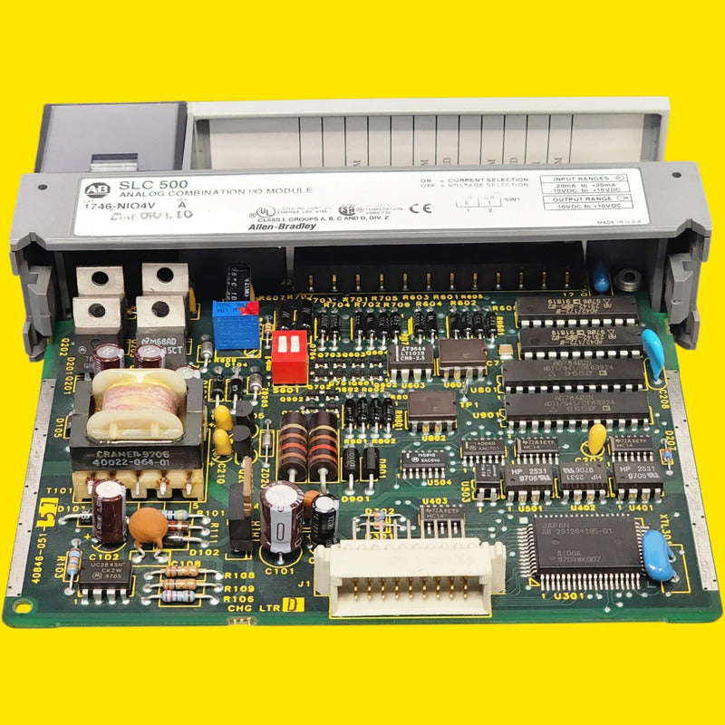 Allen-bradley 1746-nio4v Módulo E/s Analógica