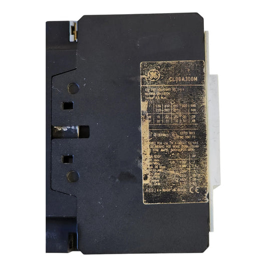 General Electric Cl06a300m + Clxa01 Contactor Trifasico