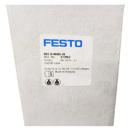 Valvula Encendido/apagado Festo Hee-d-maxi-24