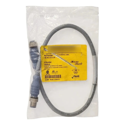 Turck Rsc-rkc-572-0.5m Cable Devenet M12 5 Pines U0320-0 Gris