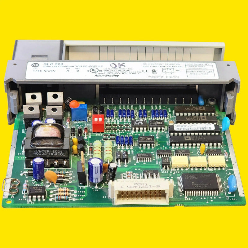 Allen-bradley 1746-nio4v Módulo Analógico Slc 500