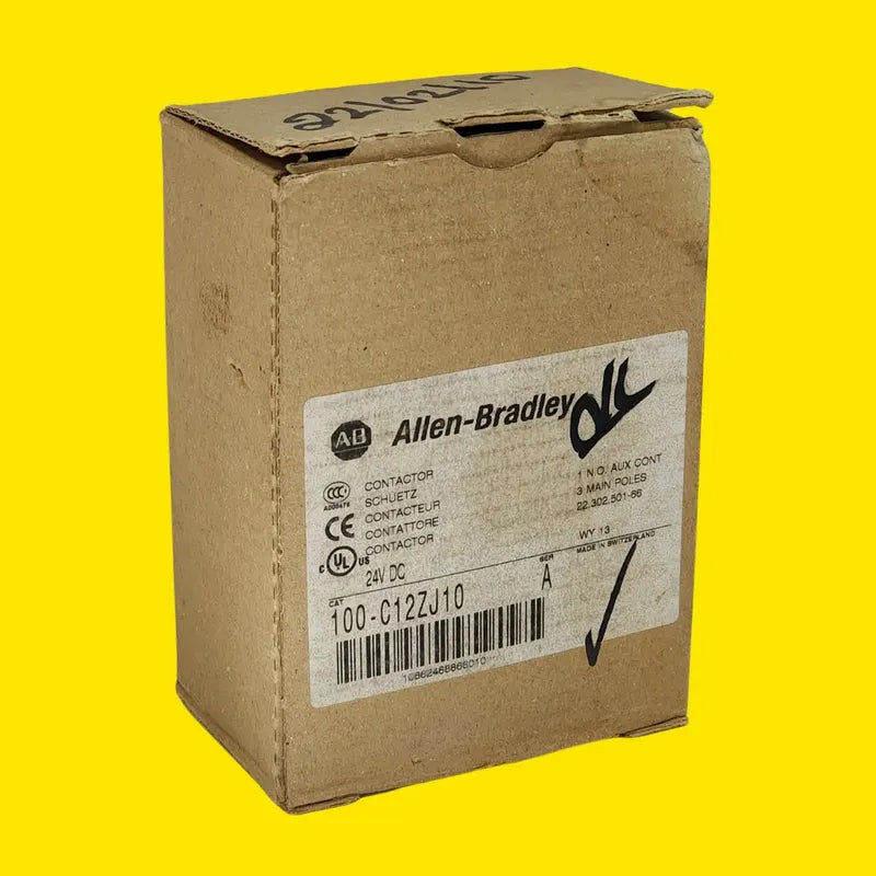 Allen-bradley 100-c12zj10 Contactor De Control
