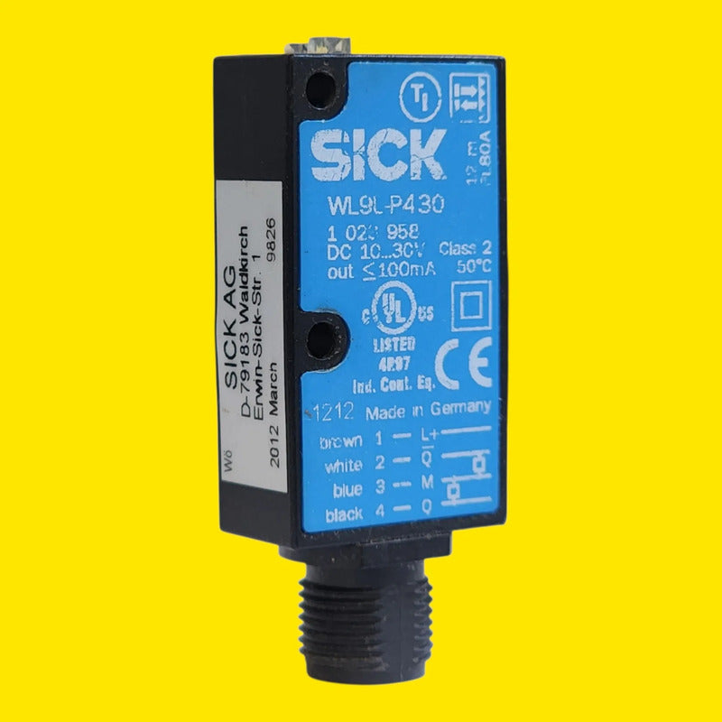 Sick Wt100-2p3419 6052379 Sensor Fotoeléctrico Pnp