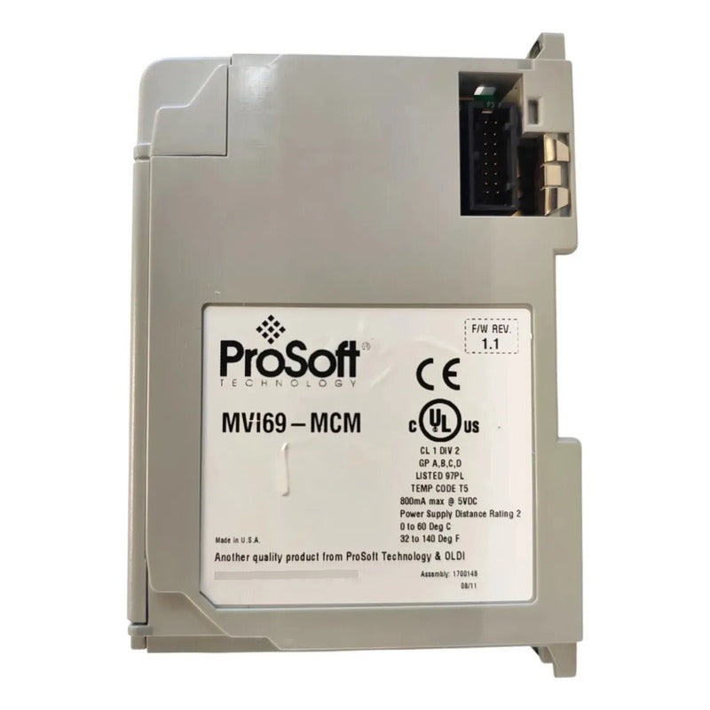 Prosoft Mvi69-mcm Módulo De Comunicación Modbus