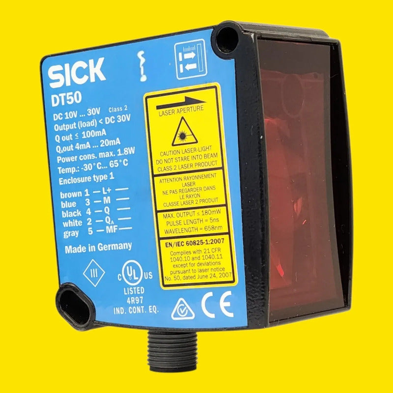 Sensor Distancia Laser Sick Dt50-p1113 1044369 Industrial