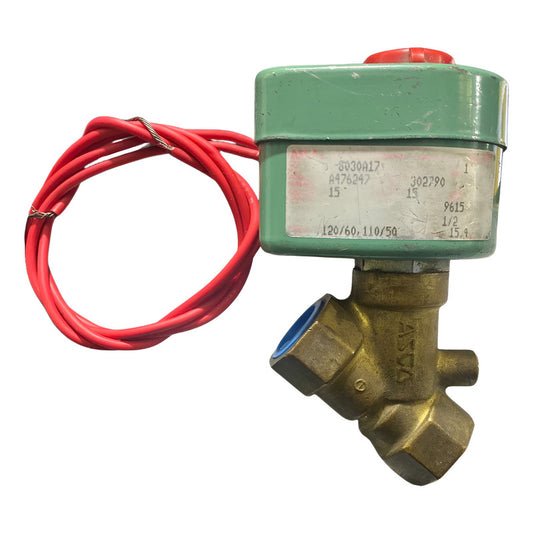 Asco 8030a17  Válvula Solenoide Redhat Directa, 1/2 , Latón