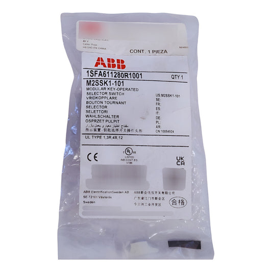 Abb M2ssk2-101 1 Sfa611281 R1001 Swich Con Llave