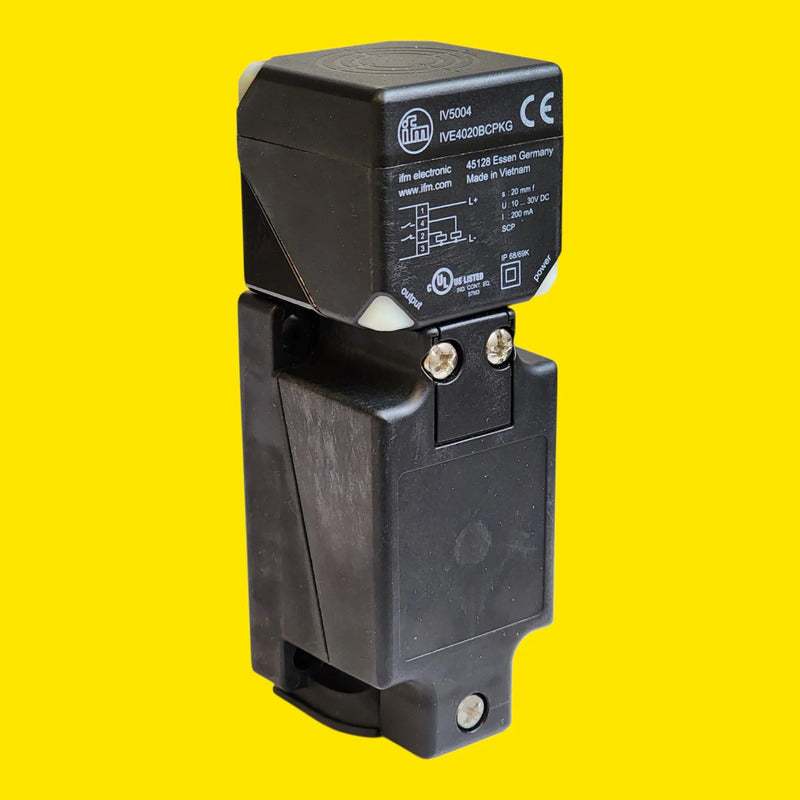 Ifm Iv5004 Sensor Inductivo Pnp 20mm Ip68 Ip69k