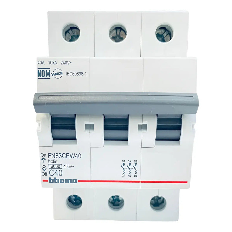 Bticino Fn83cew40 Interruptor Termomagnetico
