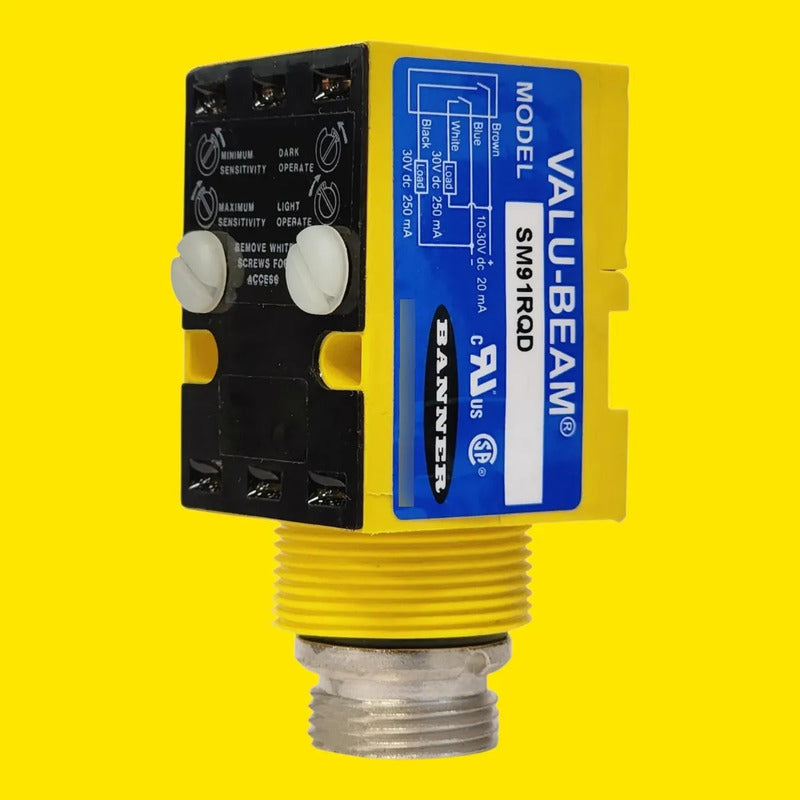 Banner Sm91erd 25360 Sensor Fotoeléctrico Industrial