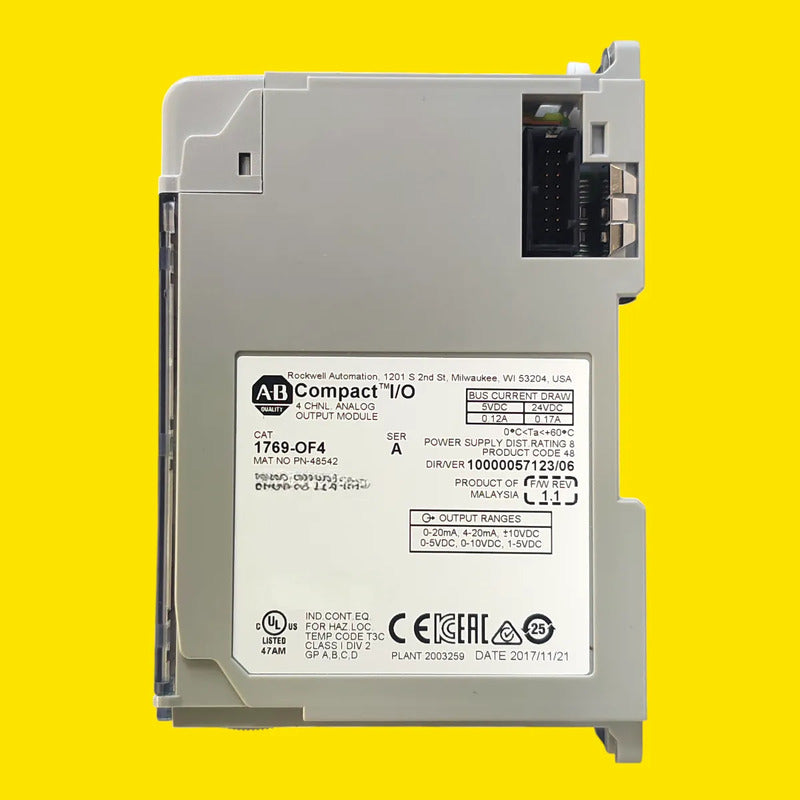 Allen-bradley 1769-of4 | Módulo 4 Salidas Analógicas V/ma