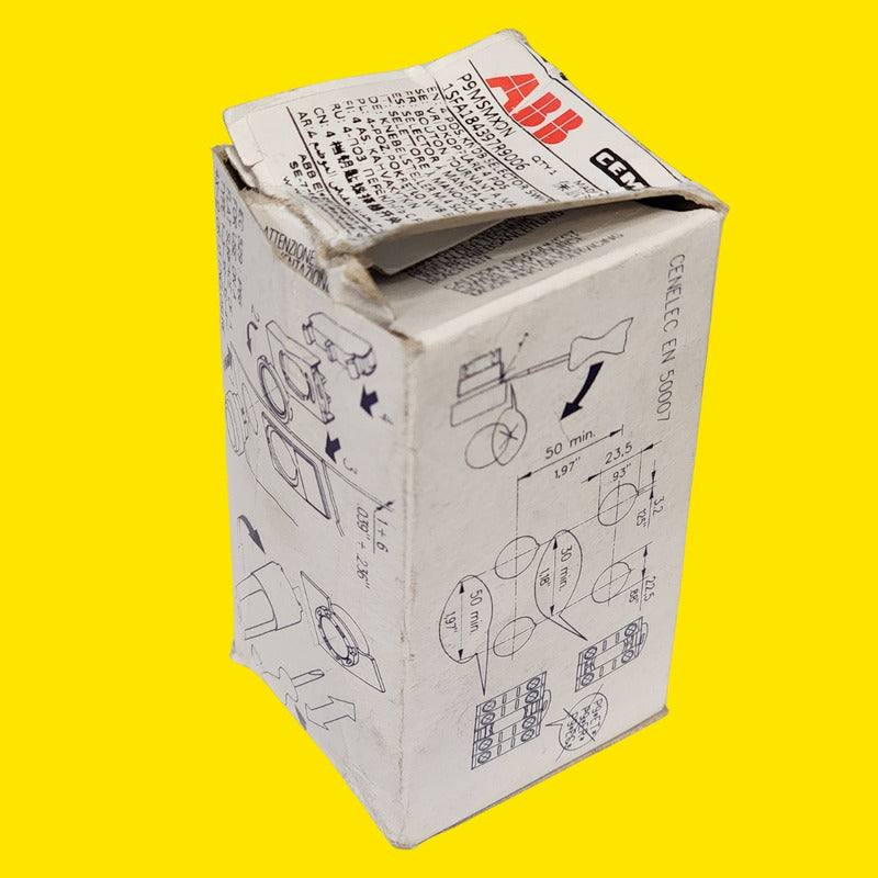 Interruptor Abb P9msmx0n 1sfa184397r9006 4 Posiciones No Iluminado