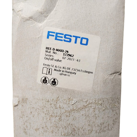 Festo Hee-d-maxi-24 Valvula Encendido/apagado
