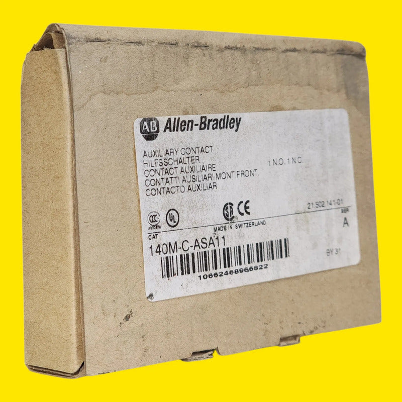 Allen-bradley 140m-c-asa11 Bloque De Contactos