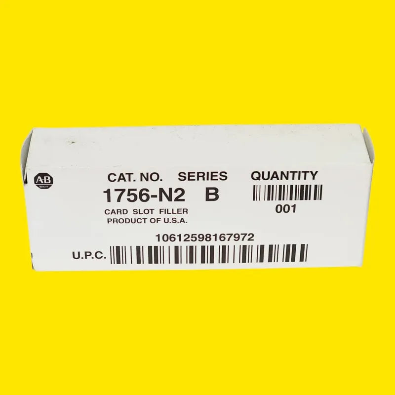 Allen Bradley 1756-n2 Cubierta Para Controllogix Original