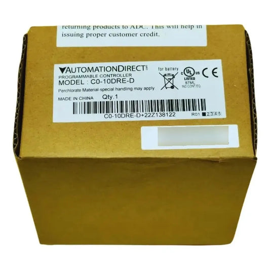 Automation Direct C0-10dre-d Click Koyo Ethernet Plc Cpu 24v