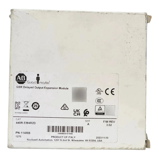 Allen-bradley 440r-em4r2d Relé De Seguridad