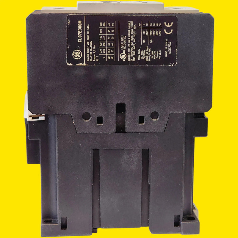 General Electric Cl07e300m Contactor 24v Industrial