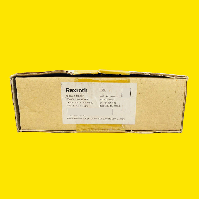 Rexroth  Nfd03 1-480-007 Filtro Red