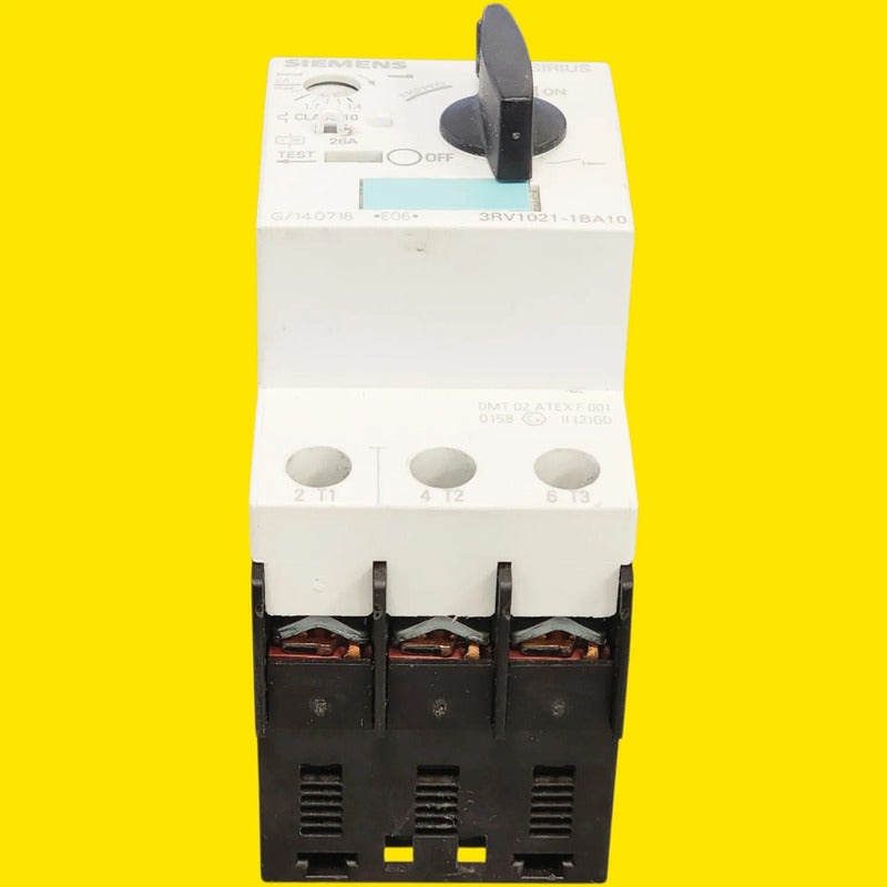 Siemens 3rv1021-1ba10 Interruptor Protector De Motor 50hz/60hz