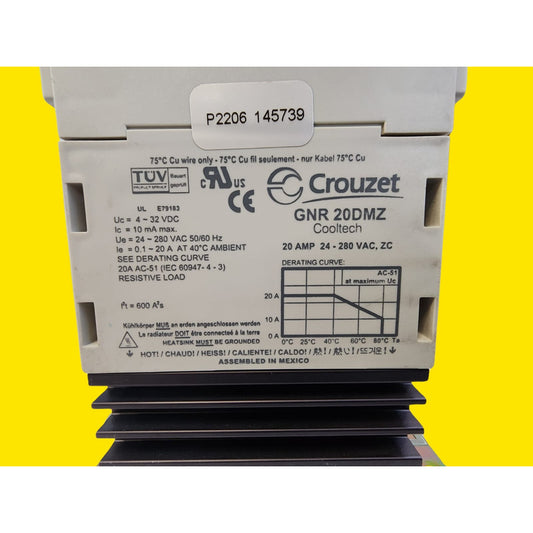 Crouzet Gnr20dmz Rele De Estado Solido