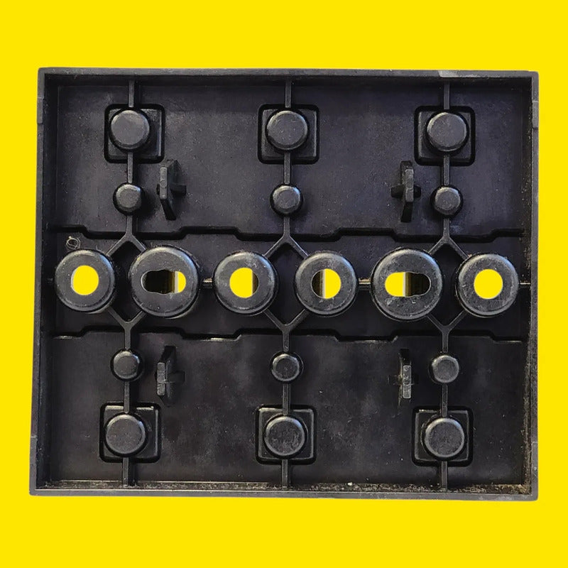 Base J60030-3cor Con 3 Fusibles Lpj-25sp 25a 600v Bussmann