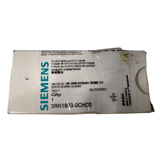 Siemens 3rk1903-0ch20 Modulo De Control