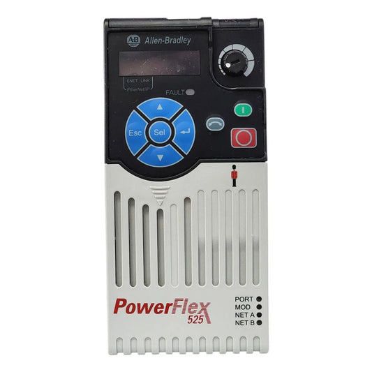 Powerflex 525 Allen Bradley 25b-d2p3n104 1hp Vfd Rele 1