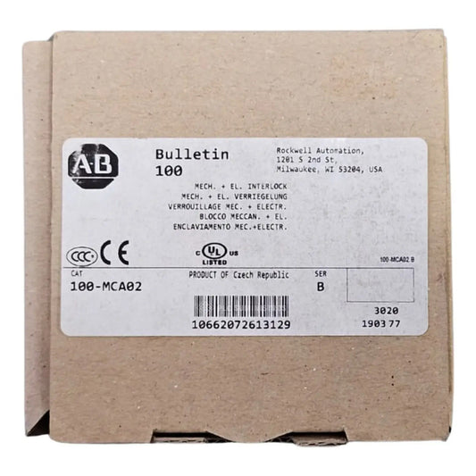 Allen-bradley 100-mca02 Enclavamiento Doble