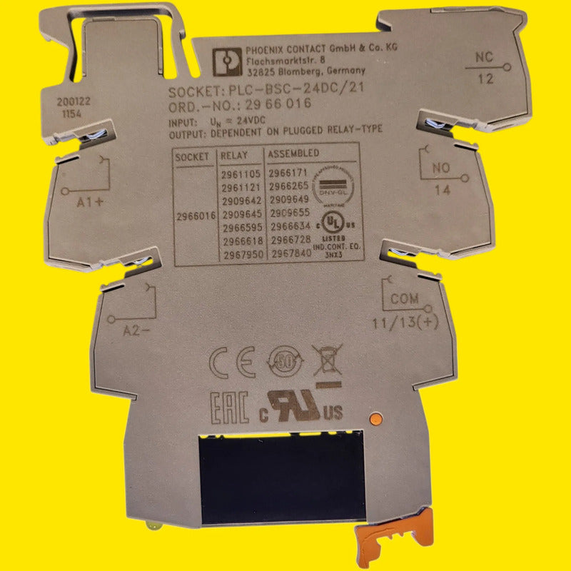 Phoenix Contact Plc-osc-24dc/24dc/2 2966634 Módulo Rele