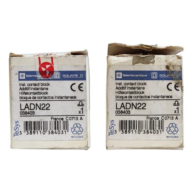 Telemecanique Ladn22 Bloque Auxiliar Para Contactor 4p