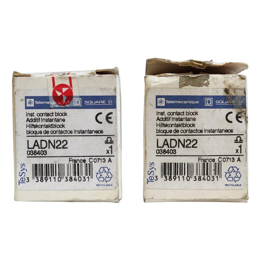 Telemecanique Ladn22 Bloque Auxiliar Para Contactor 4p